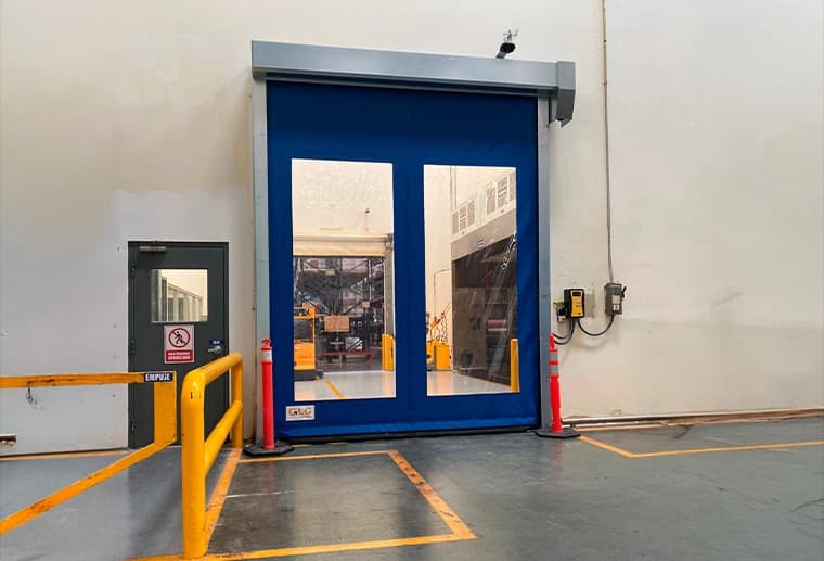 Puertas rápidas autorreparables